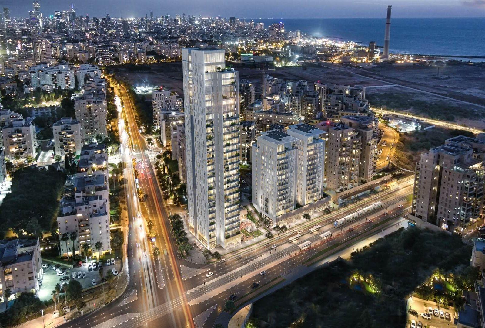 Einstein Tower (HaGush HaGadol / Einstein BLVD) - Tel Aviv